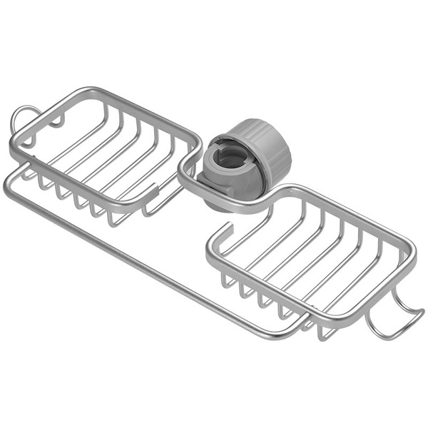 Kitchen storage rack faucet storage rack gold punch-free space…