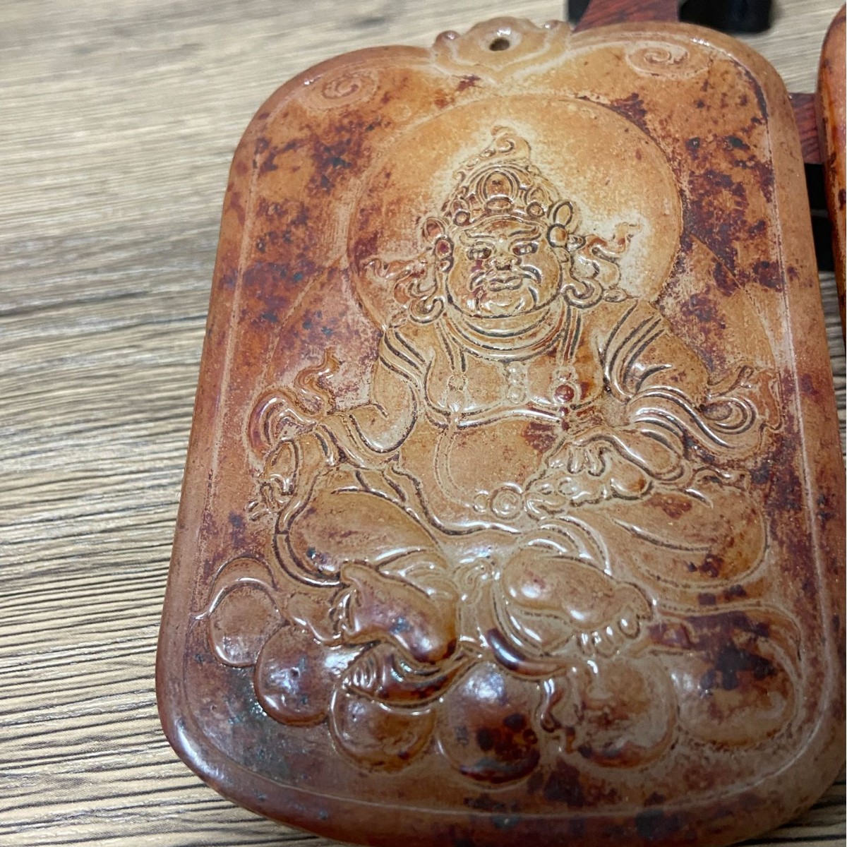 황부신 옥카드 뒷면의 돈나무