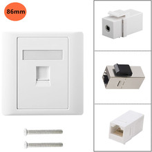 ������86mm�ο����3.5mm cat6 RJ45�W�jĸĸKeystone ��Ϣģ�K