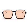 Fashionable trend sunglasses, square glasses solar-powered, 2022 collection, Korean style