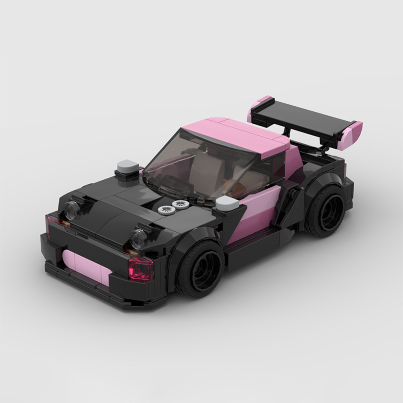 Cross-Border Hot Selling Moc-186200 Mazda Mx5 Miata Compatible Lego DIY Intelligence Boy Assembly Set Cross-Border Hot Selling Moc-186200 Mazda Mx5 Miata Compatible Lego DIY Intelligence Boy Assembly Set