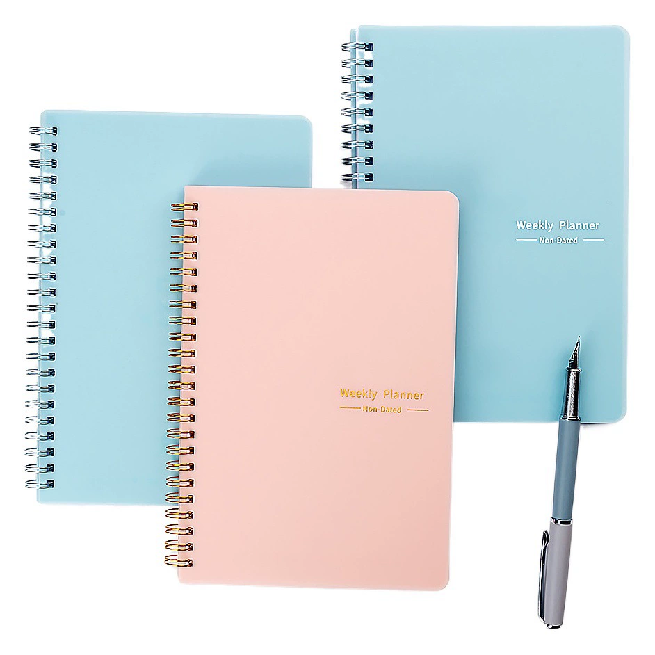 Трансграничная книга A5 на английской катушке, дорогостоящая Модная студенческая офисная книга, тетрадь в стиле ins, литературный свежий стиль