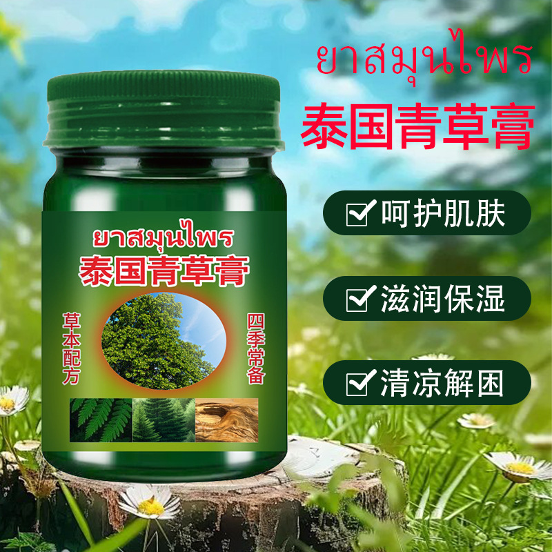 酸素の告白 タイ産青草軟膏 卸売 Douyin 人気商品 さわやかミント アウトドア 蚊刺され対策 一般配送可能|undefined