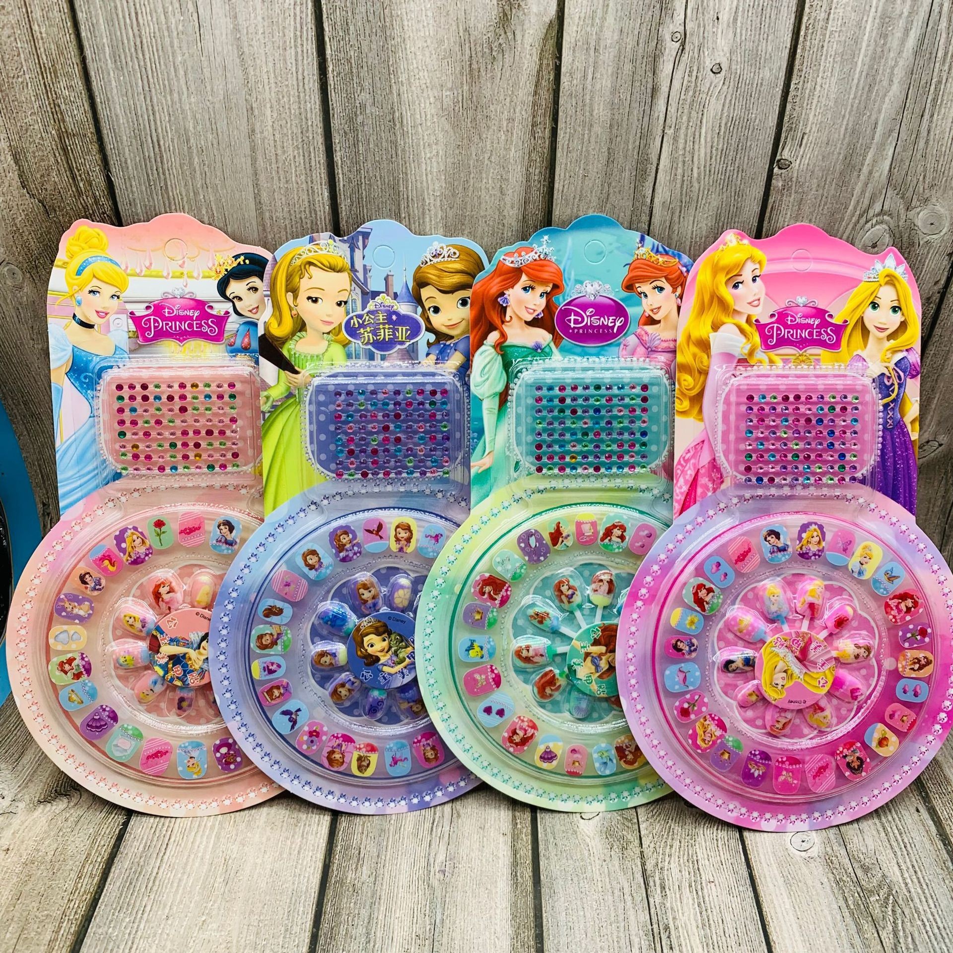 Parche de uñas falso alargado con pegamento calcomanías de uñas desgarrable Estudiante Adulto esmalte de uñas