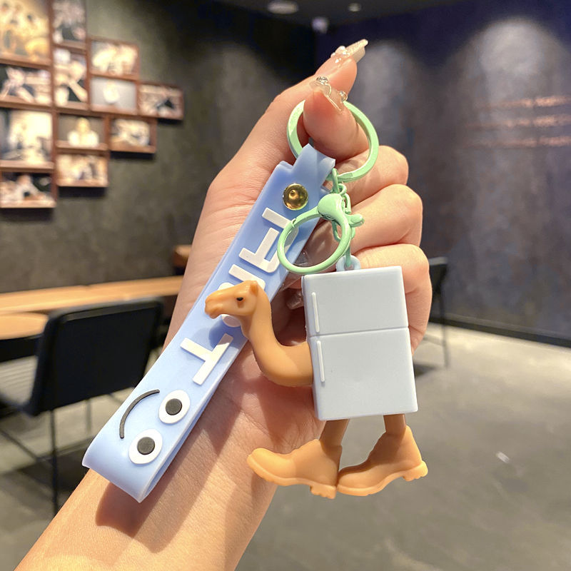クロスボーダーウッドスティックマンペンダントホットステム外国版山海経キーホルダー面白い抽象フィギュアブラインドボックス小さなギフト