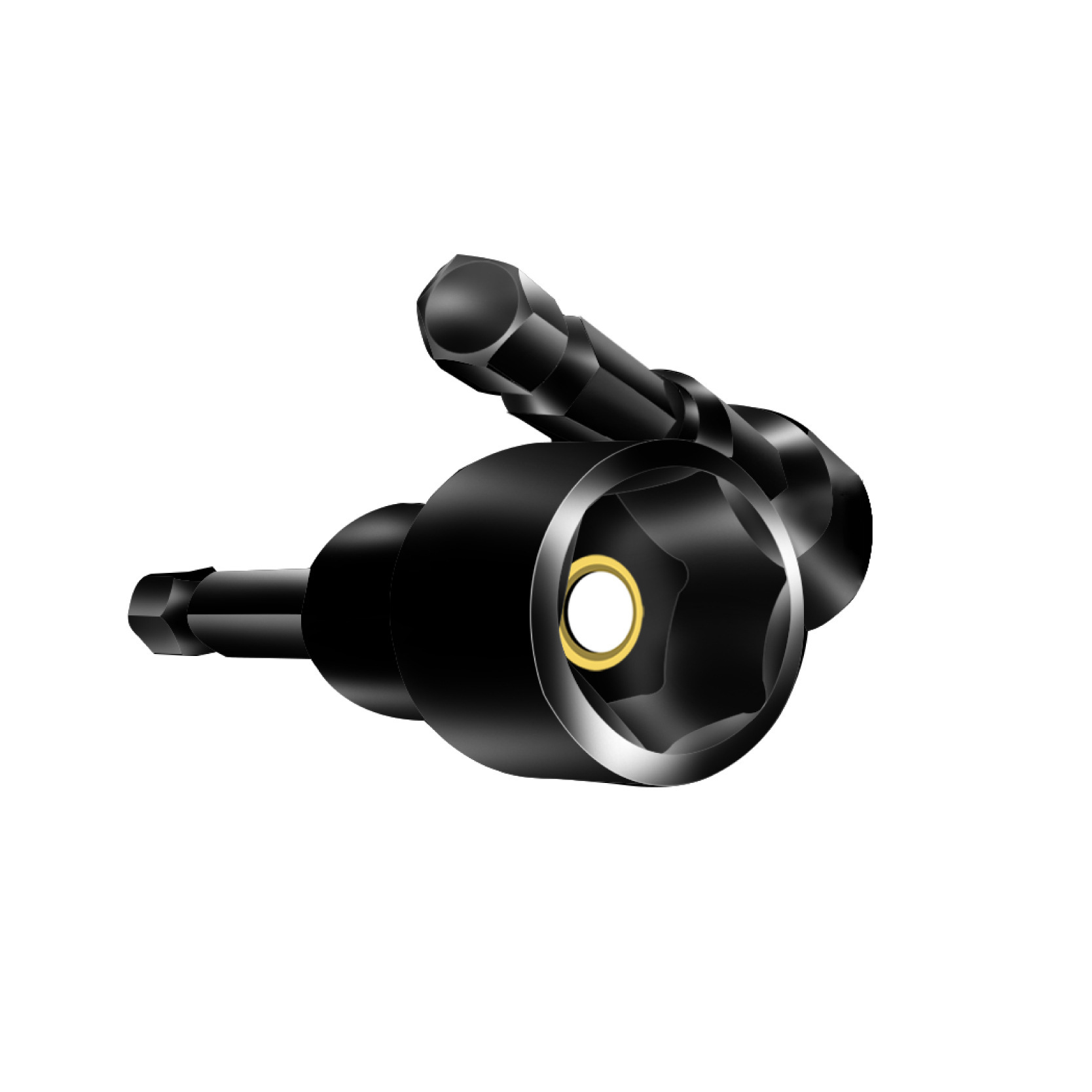 15件套内嵌式磁吸连体批头套筒组套风炮手动电动套筒组套工具