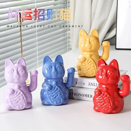 招财猫;陶瓷工艺品;储蓄罐