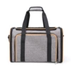 Gray with orange edge