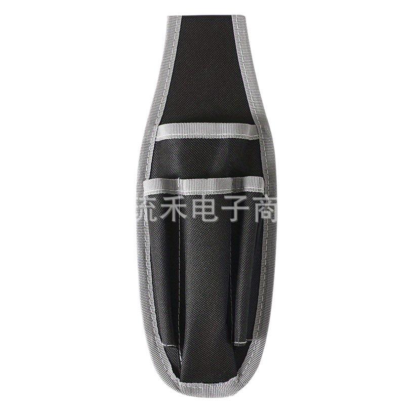 (2개) 재고 도구 허리 가방 옥스포드 천 내마모성 및 단단한 도구 키트 방수 전기 가방 두꺼운 하드웨어 도구 보관 가방