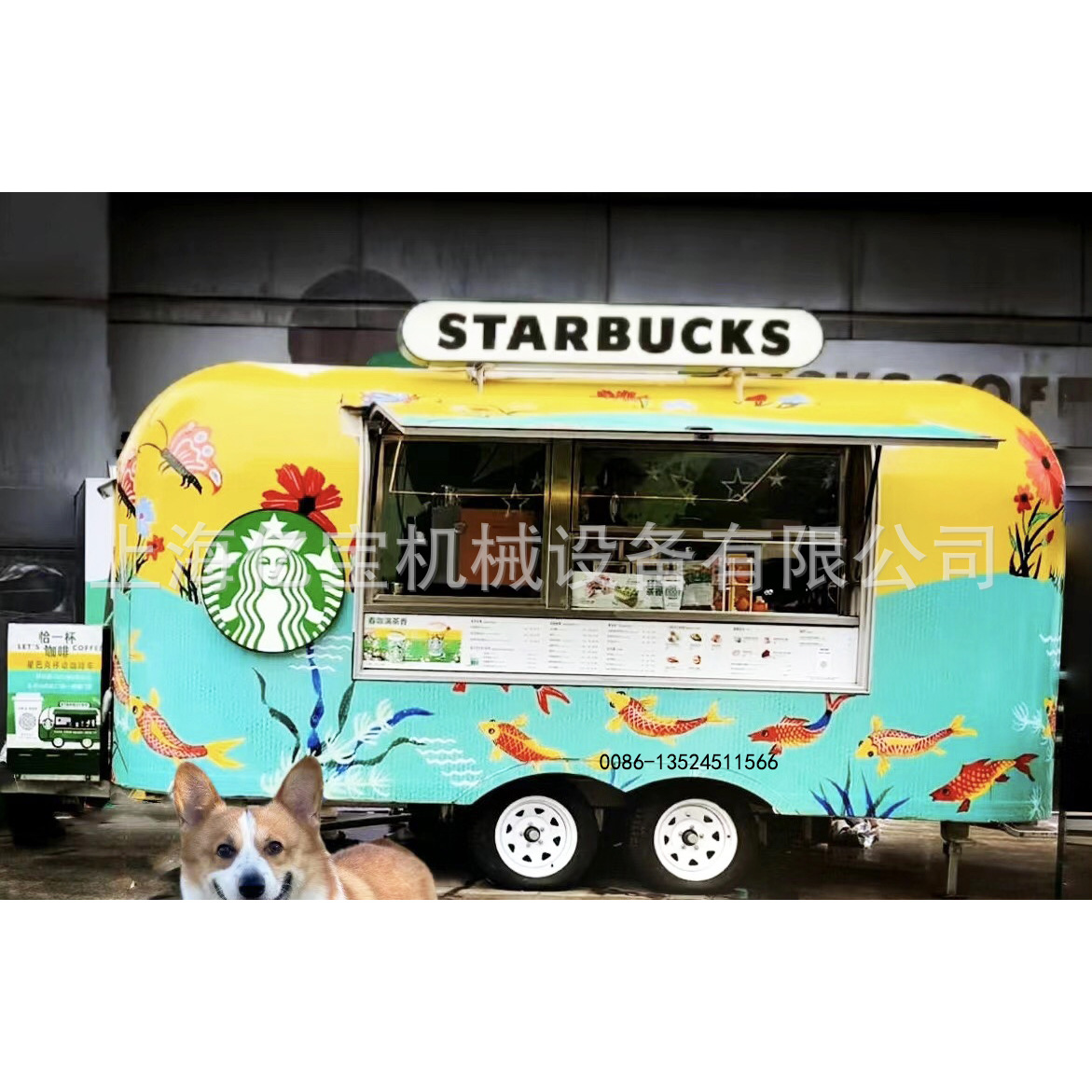 上海不锈钢售货亭商场售卖亭移动售货车街道小吃亭food trailer