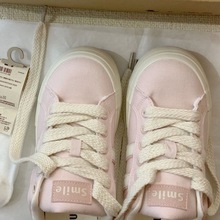 厚底小白鞋女2025新款春季帆布鞋学生休闲鞋子配裙子百搭小众板鞋