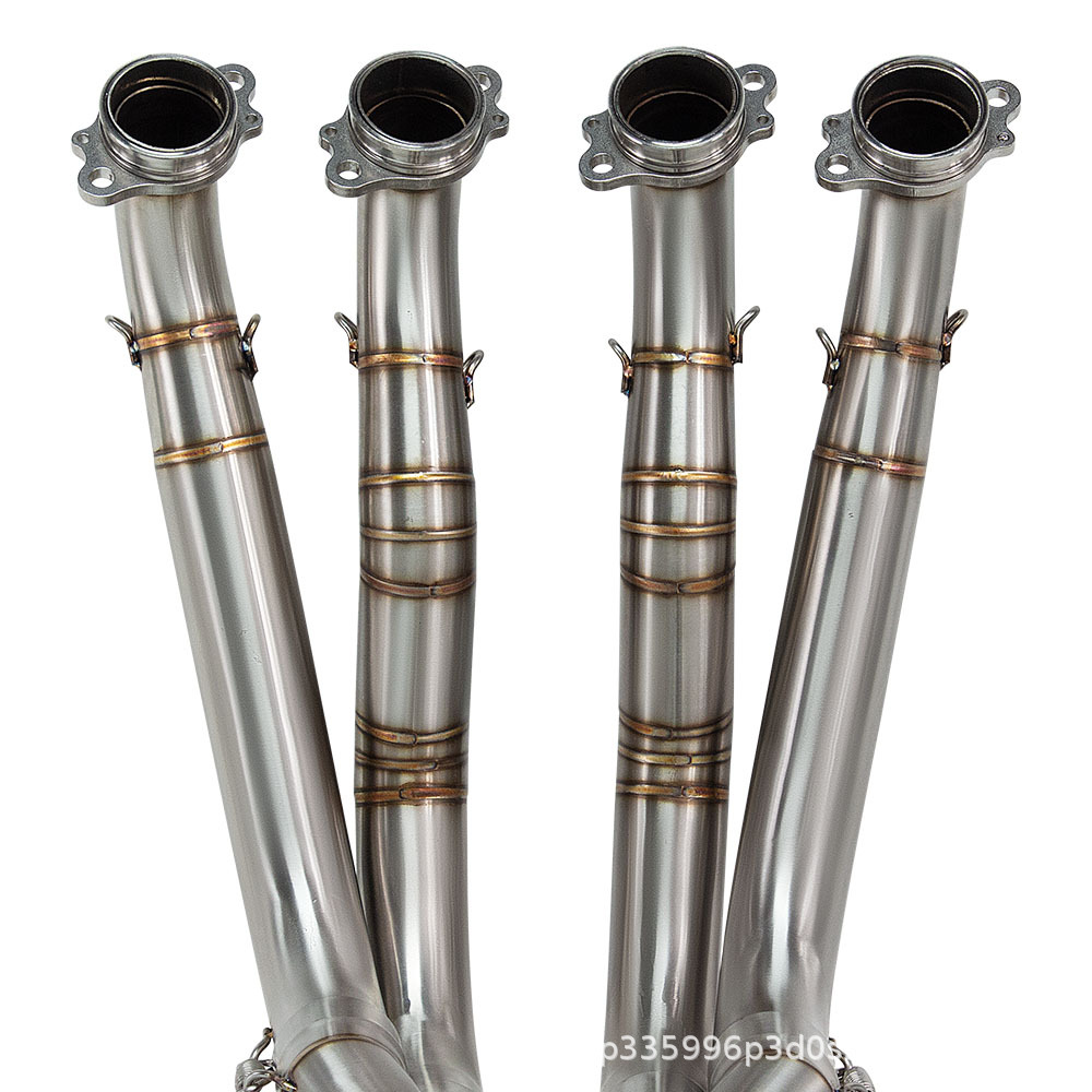 Suitable for Motorcycle Exhaust Pipe Modification S1000Rr 17-18 S1000R 18-19 Stainless Steel Front Section