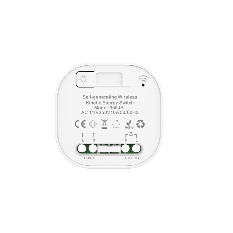 配線不要、電池不要、防水、自動電力スイッチ、ロッカータイプ家庭用ワイヤレスカジュアルリモコンスイッチ|undefined