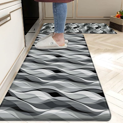 Avtomobil döşəmə paspasları: Abstract Pattern Floor Mats for - jn-abstract-kitchen-mat-11-4060cm-crystal-velvet