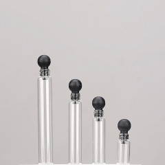 B016-0.5ml1ml2ml3ML 香水エッセンシャルオイルサンプルサブボトルサンプルガラスボトル試験管トライアルボトルストッパー