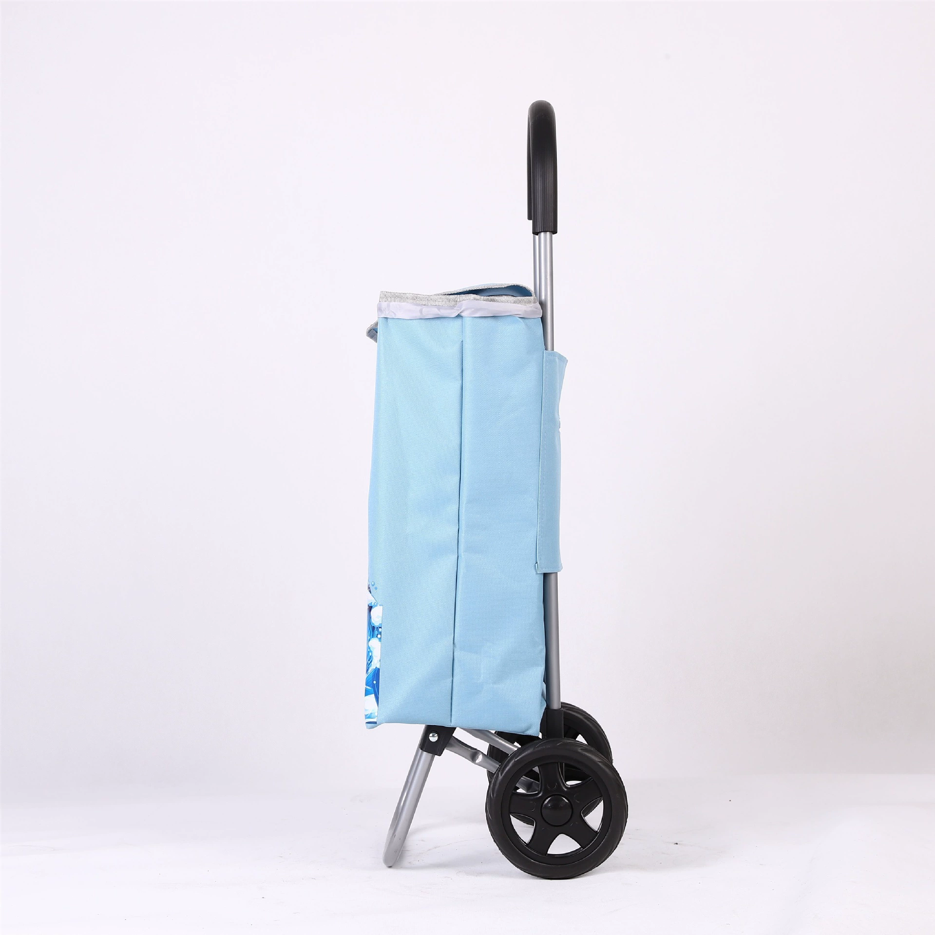 Trailer for elderly for home use, foldable shopping cart, handheld suitcase