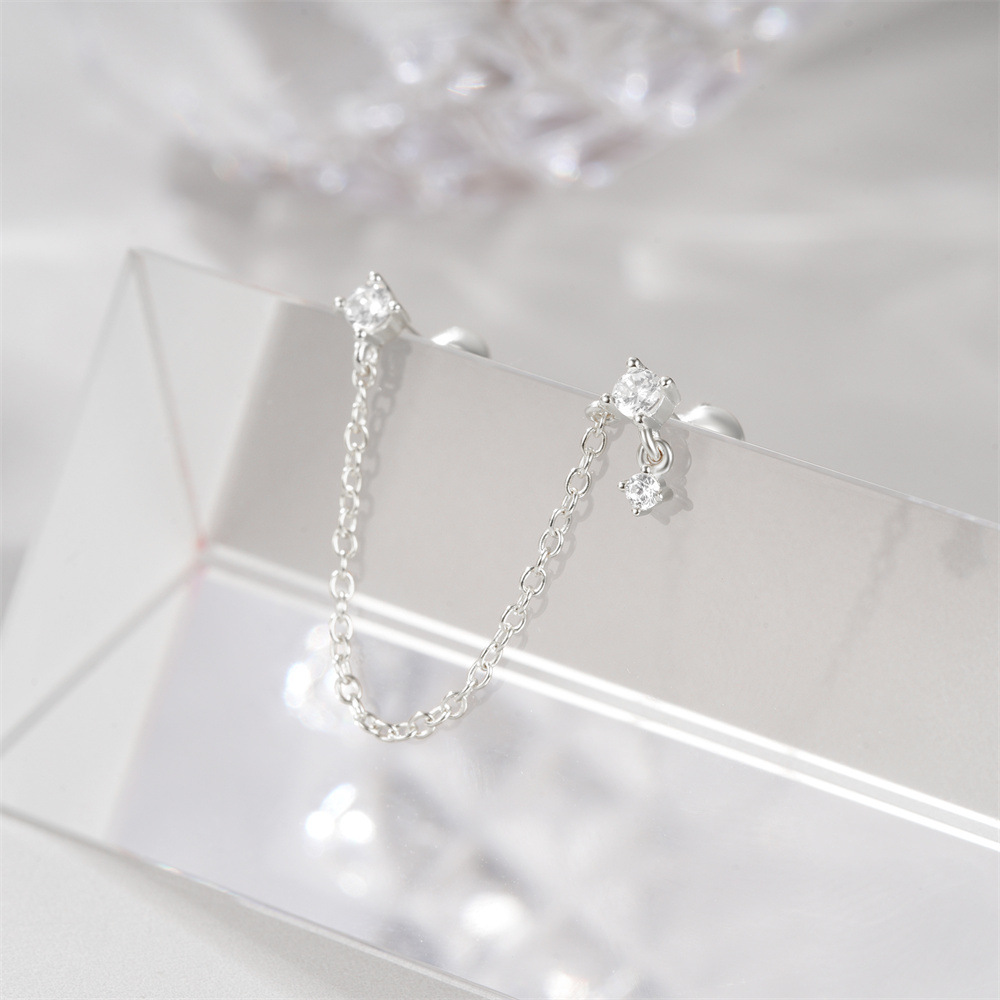 1g Weight 925 Sterling Silver Ear Needle Material Drop Earrings Classification 1 Piece Quantity Party, Tea Party Occasion 925 Sterling Silver Material Geometric Pattern All Seasons Season Women's Gender Plating Design Elegant, Simple Style Style 1 Piece 925 Sterling Silver 925 Sterling Silver Earrings Geometric Drop Earrings 23