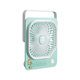 Crayon small new desktop fan portable ultra-thin charging mini cartoon dormitory office silent small fan