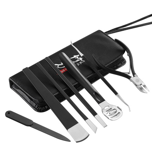 Pedicure knife set Yangzhou three-knife nail groove special nail clipper Eagle beak pliers skewer knife Pedicure planer to remove dead skin from feet