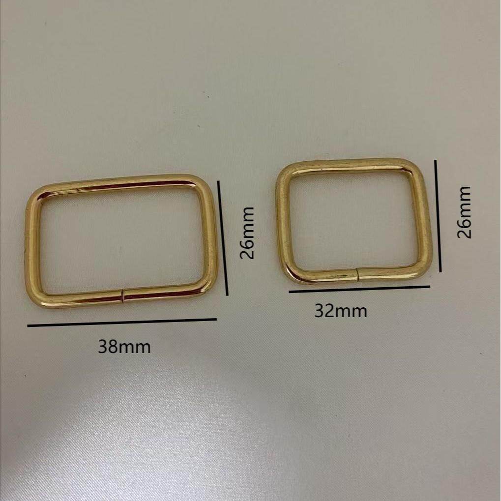 箱包五金配件  铁线线扣 方形