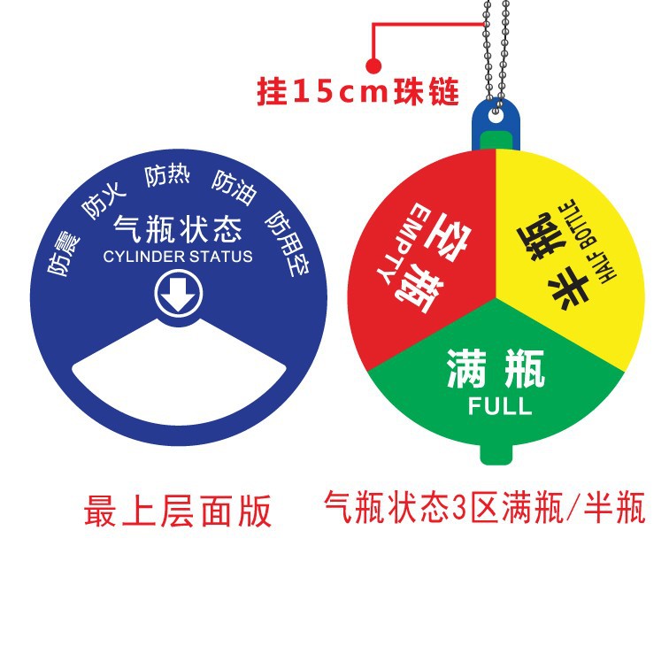 Five prevention zone 3 full bottle/half bottle * 6x6cm