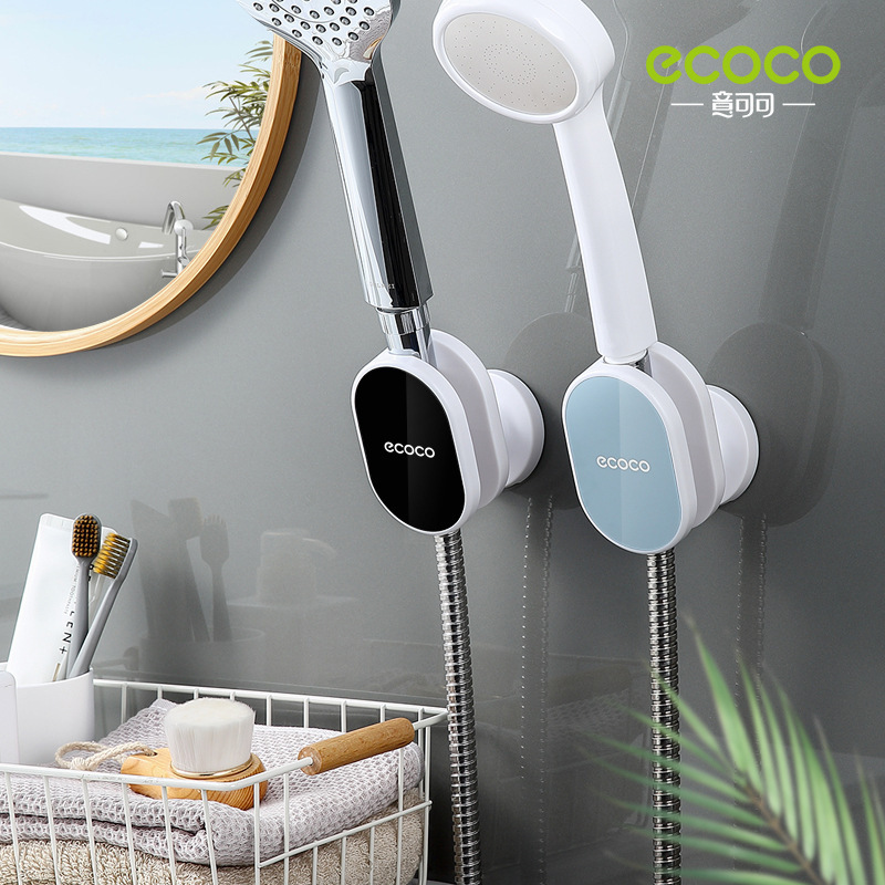 Shower bracket non-perforated shower nozzle Hook bathroom universal adjustment rain accessories base fixed artifact