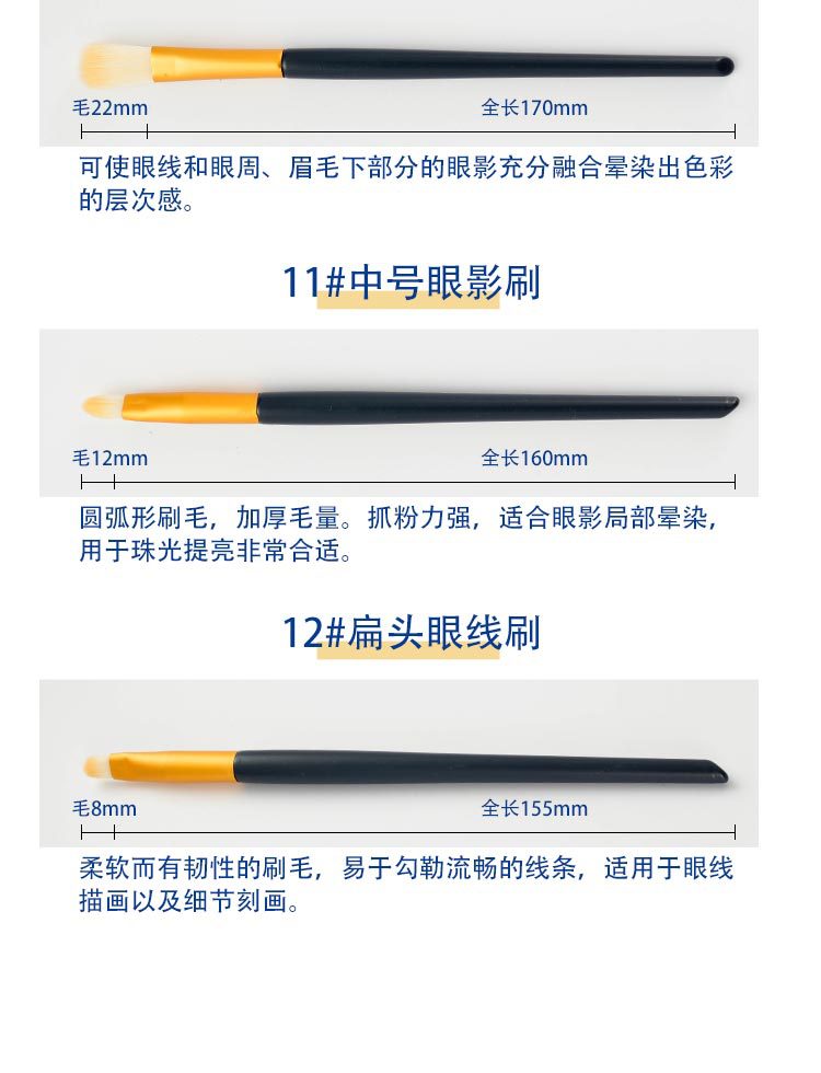 Cross-border Star Movement Makeup Brush Set for beginners, Cangzhou soft bristle concealer brush, eyeshadow brush, contouring brush, high-gloss brush wholesale undefined