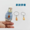 Parrot neck, neck, tiger peony, peony Xuanfeng stainless steel, stainless steel chain, erely buckle, erely, Bozhn, bird supplies