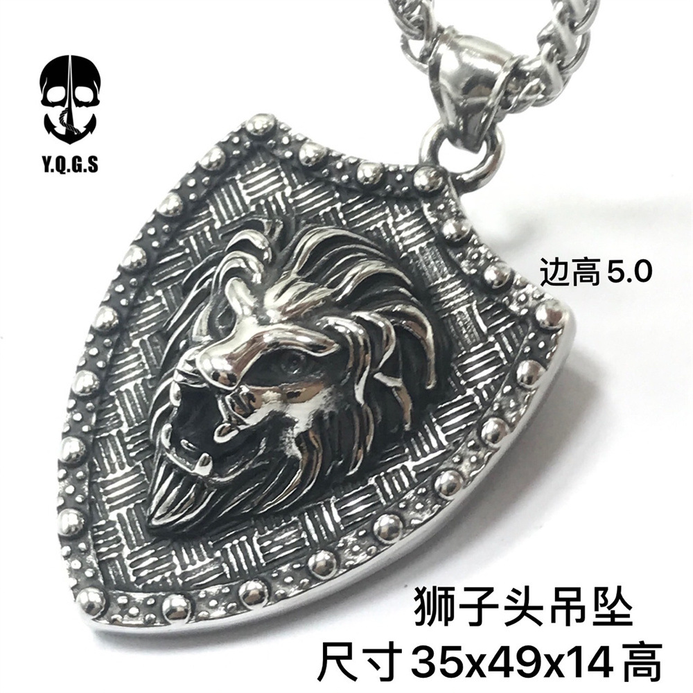 fashionable retro pendant stainless steel
