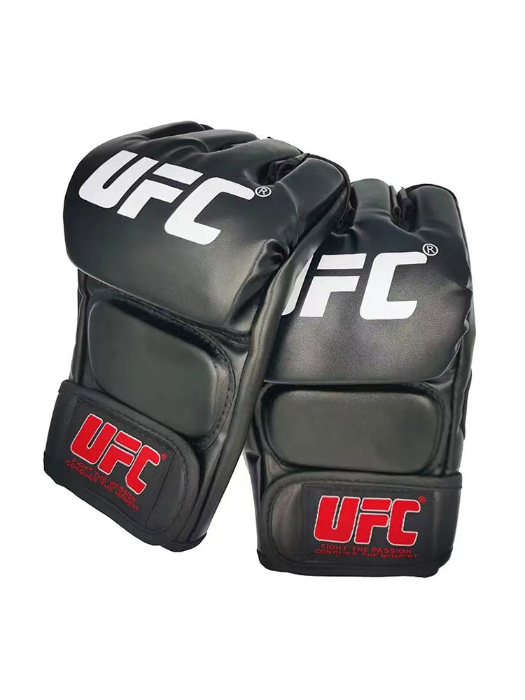 Boxing Half-Finger Gloves for Men and Women Mma Sanda Ufc Kidsren's Training Adult Sandbag Professional Boxing Gloves