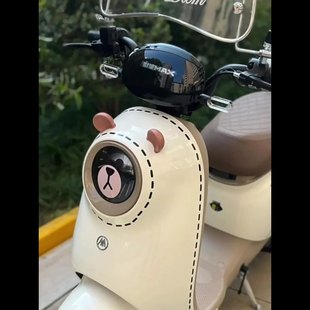 適用九號q系列電動車裝飾小翅膀配件改造裝飾尾部電瓶車可愛耳朵