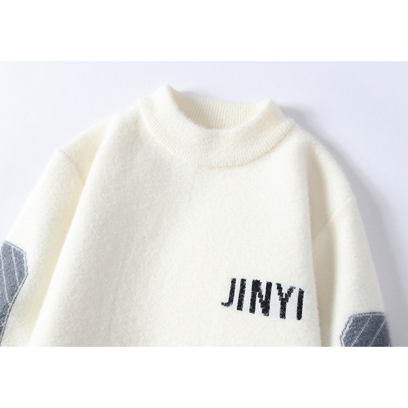 Men's Thick Knitted Mink Fur Sweater For Autumn And Winter_voghion.com