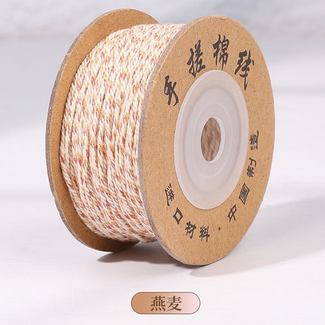 Cen 30m 手でこすった綿糸チベット編みロープ手作り DIY ブレスレット編みロープ多本耐摩耗性チベットロープ|undefined