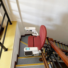 曲线式座椅电梯 别墅楼道升降椅 电动可折叠式无障碍上下楼神器