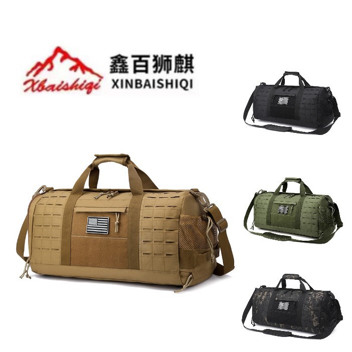 Gym Bag Sports Travel Bag Men's Large Capacity Duffel Bag Hospital Overnight Bag Weekend Bag Separated to Hold Shoes and Balls