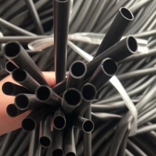 Manufacturer Supplies Black Silicone Tubes in Various Specifications, Colored Transparent Silicone Tubes, and Discharge Tubes for Industrial Use