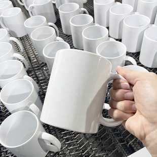 11oz Ceramic Cup Mug Blank Cup Heat Transfer Mug Coated Cup Water Cup Mug Customization