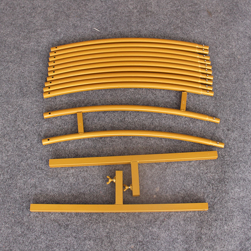 New model cross-border foreign trade wedding arch support, wrought iron circular balloon flower arch, wedding arch frame