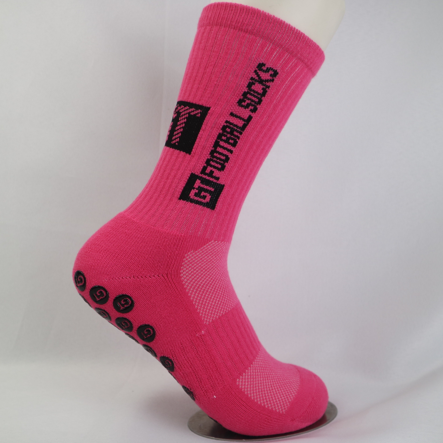 Anti-Slip Football Socks With Enhanced Cushioning - Breathable, Quick-Dry & Non-Slip Grip For Men & Women - Mid-Crew Sports Socks (Multiple Colors)_voghion.com