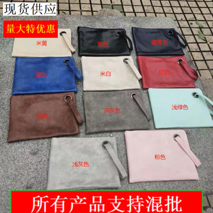 New Women's Bag in Stock Wholesale Retro Vegetarian Pu Leather Hand Wallet Women's Party Evening Hand Bag