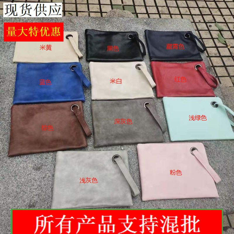 New Women's Bag in Stock Wholesale Retro Vegetarian Pu Leather Hand Wallet Women's Party Evening Hand Bag New Women's Bag in Stock Wholesale Retro Vegetarian Pu Leather Hand Wallet Women's Party Evening Hand Bag