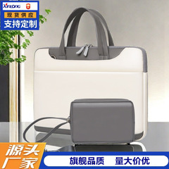Xinlong大容量ファッションラップトップpcバッグ14インチ/15.6インチシングルショルダーブリーフケース印刷ロゴ