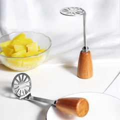 Japanese-style Mashed Potato Ricer, Stainless Steel Egg Press, Crush & Mash Tool—A Must-Have for Home Use, Perfect for Baby Food Complements