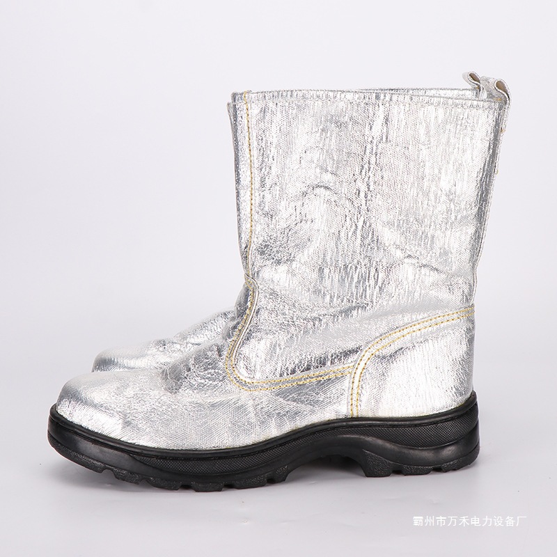 铝箔隔热鞋耐高温 500度消防靴 防护防火阻燃热靴其他