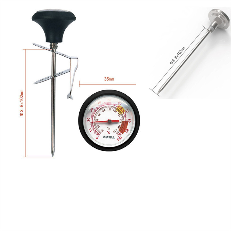 Thermometer stainless steel, coffee pot