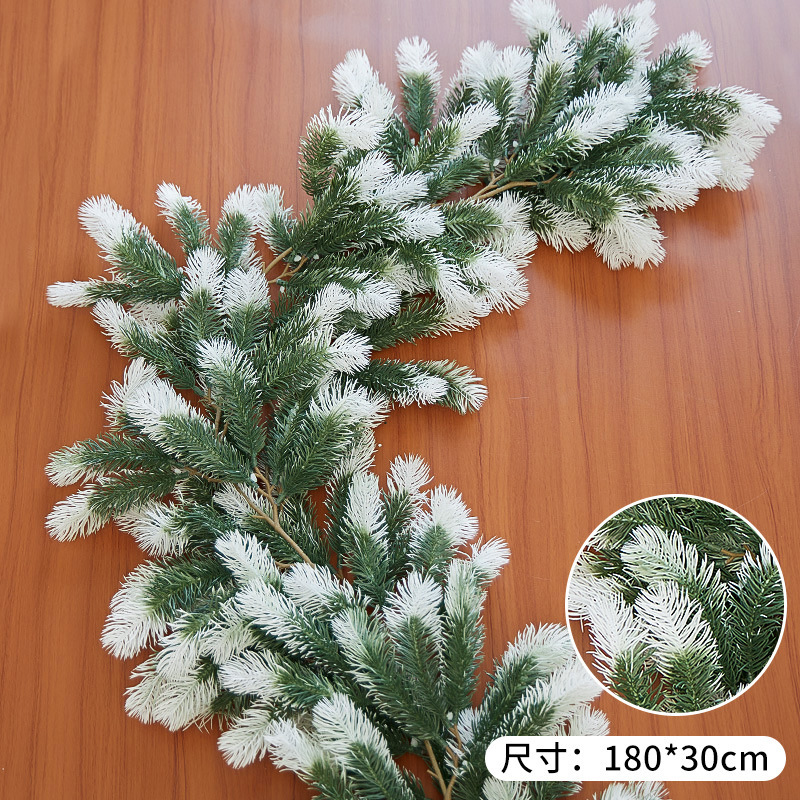 純粋なPEクリスマス藤条牛角クリスマス装飾品暖炉階段飾りクリスマス藤条シミュレーション装飾品|undefined
