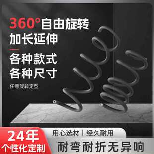Customized Black Desktop Hanging Neck Chest Hanging 3X 10X Metal Hose Adjustable Any Angle Magnifying Glass