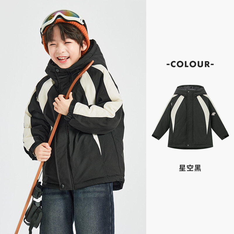 Muchos niños de algodón cortado abrigo colección impermeable otoño y invierno ropa de algodón de invierno para niños mayores