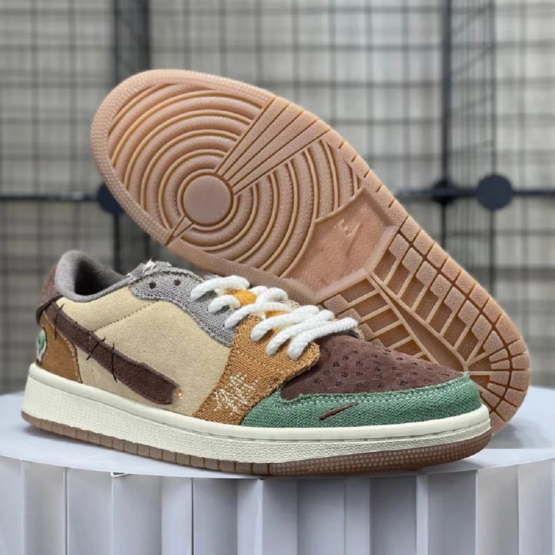 Pure Original Qiao 1 Sneakers Xian Doll Suede Leather Cloth Upper Skateboard Shoes Retro Couple Casual Sports Shoes