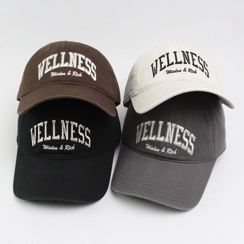 Korean version of baseball cap for women, deepened soft top, versatile large head circumference sports hat for men, wide brim, face-showing, small couple peaked cap